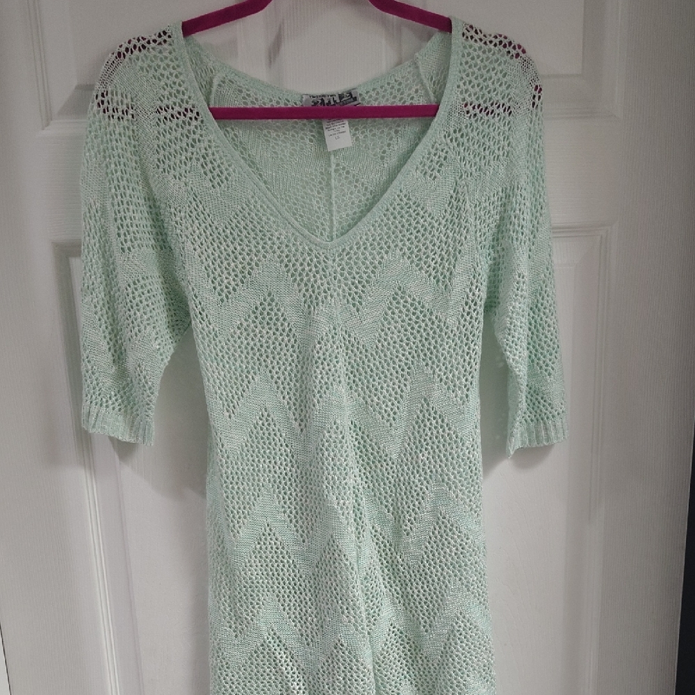 Mint Green Knit Dress